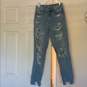 High Waisted Mom Jeans